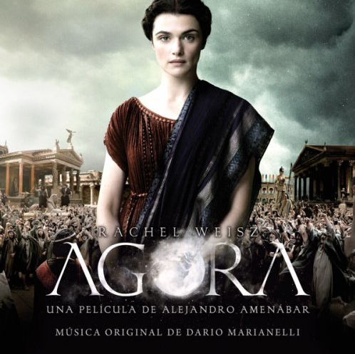 Pochette de l'album CD espagnol de la bande originale du film "Agora".
